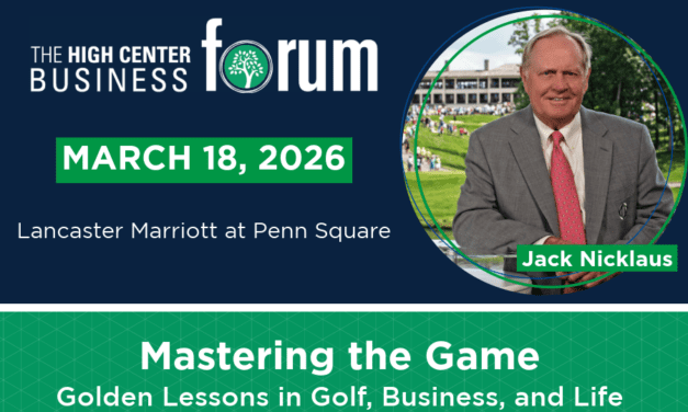 High Center at Elizabethtown College Hosts Golf Icon Jack Nicklaus at Annual Business Forum on March 18