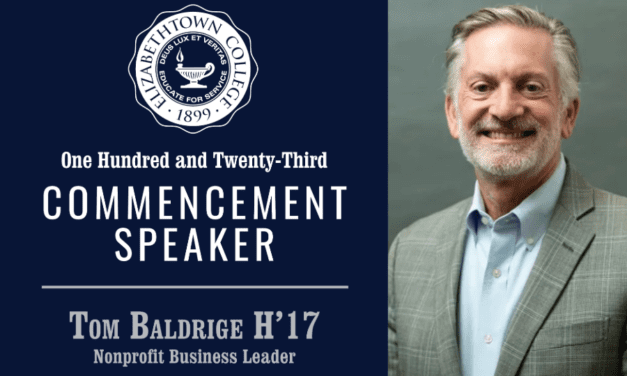 Tom Baldrige H’17 Named Elizabethtown College’s 2026 Commencement Speaker