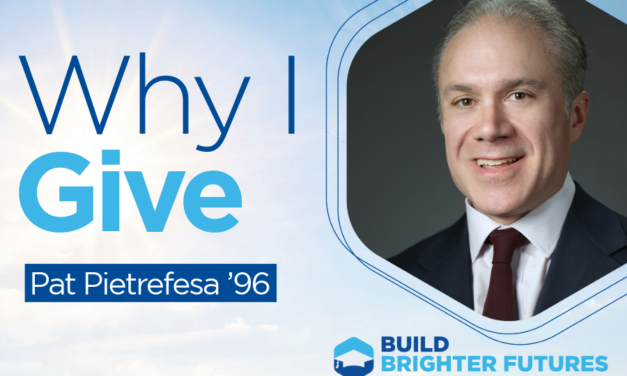 Why I Give: Pat Pietrefesa ’96
