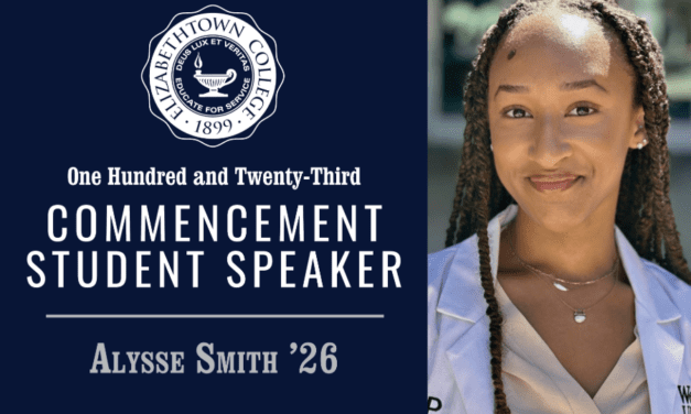 Elizabethtown College Announces 2026 Commencement Student Speaker