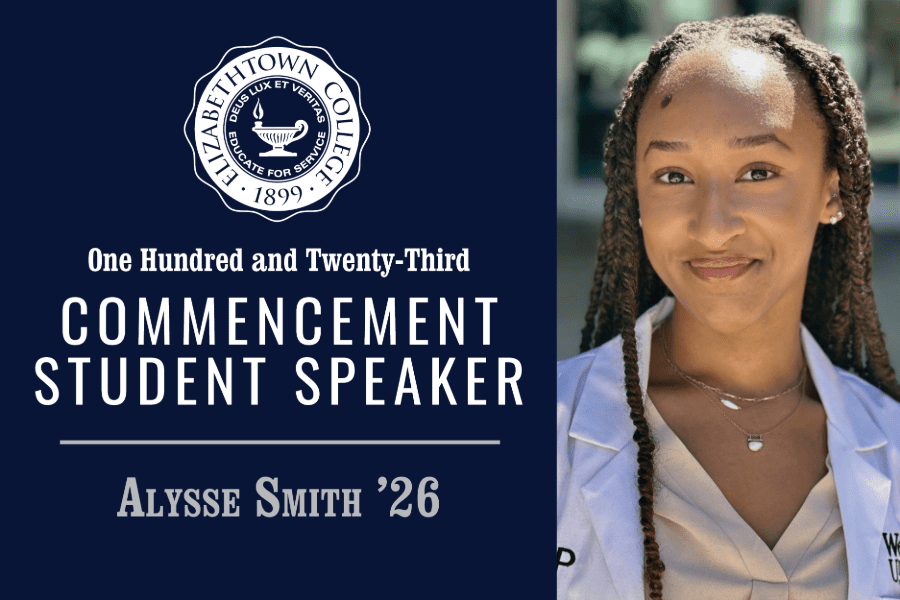 Elizabethtown College Announces 2026 Commencement Student Speaker