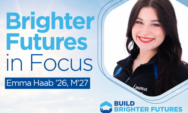 Brighter Futures in Focus: Emma Haab ’26, M’27