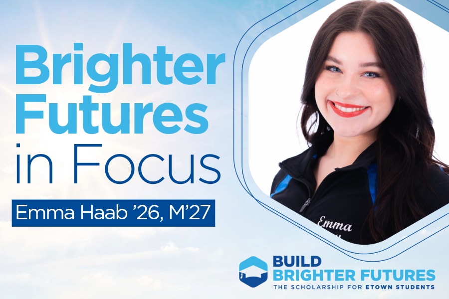 Brighter Futures in Focus: Emma Haab ’26, M’27