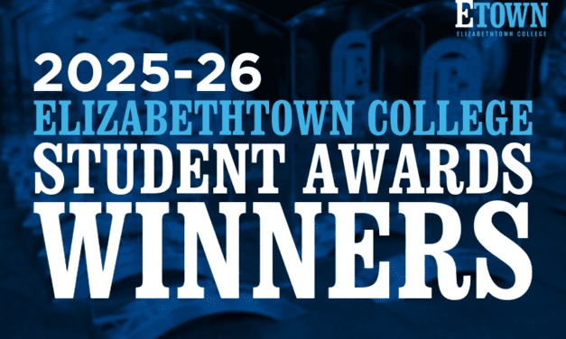 Elizabethtown College Announces 2025-26 Student Awards Winners
