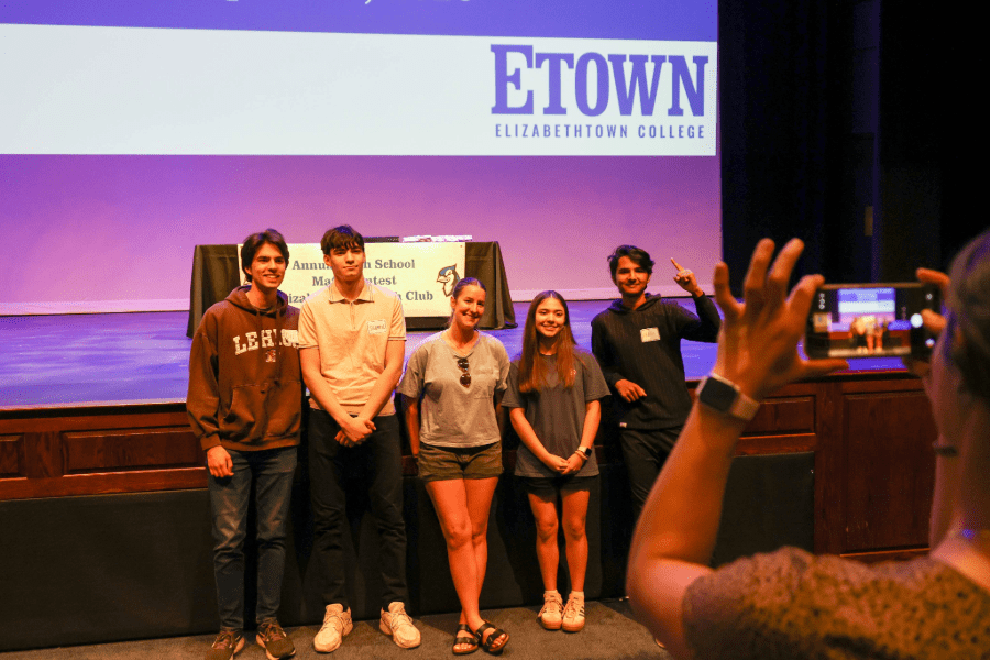 Elizabethtown College Hosts Third Annual Math Competition for Local High School Students
