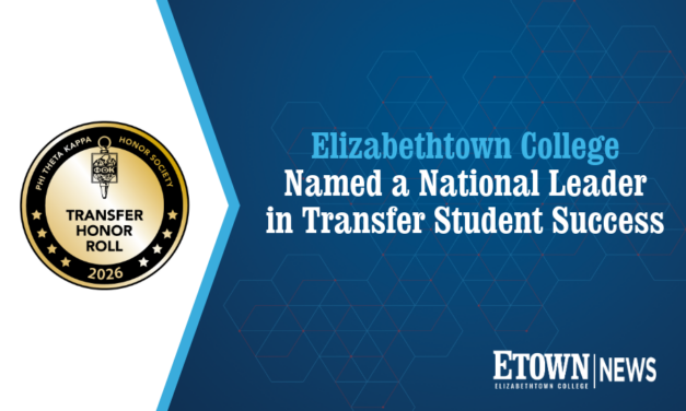 Elizabethtown College Named a National Leader in Transfer Student Success